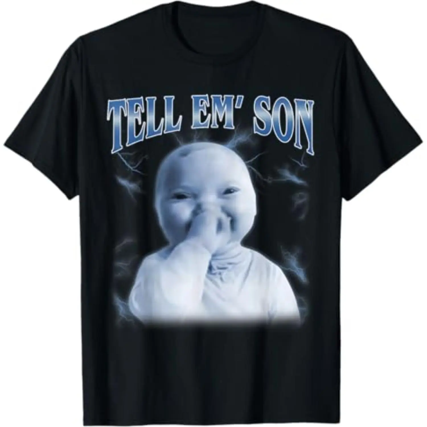 Expressing Meme Humor with Baby Holding Laughing Son Design for Generation Z