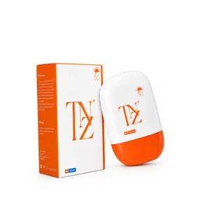 TNZ SPF 50+ Daily Sunscreen Cream – Lightweight Hydrating UV Protection for Face, Non-Greasy Formula with Niacinamide & Hyaluronic Acid, Water Resistant, 30ml