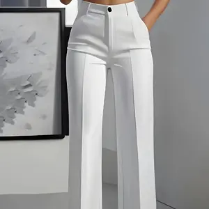 Pantalones formales de poliéster