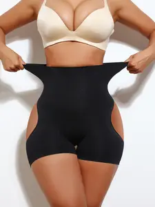 Seamless High-Waist Woven Shaping Shorts for Women, Breathable Butt Lift and Tummy Control, All-Season Sexy Shapewear for Summer Comfort，halloween