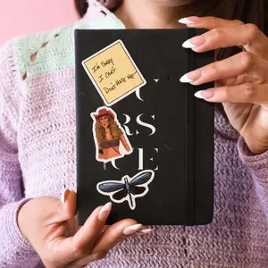 Yellow Glossy Funny Breakup Post-it Note Stickers for Art Journals Water Bottles Laptops Perfect for Creative