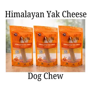 3 pack Himalayan Yak Cheese Dog Chew – Long Lasting Natural Hard Chew for Medium Dogs (25–30 lbs) | High Protein, Grain & Gluten Free Dental Treat