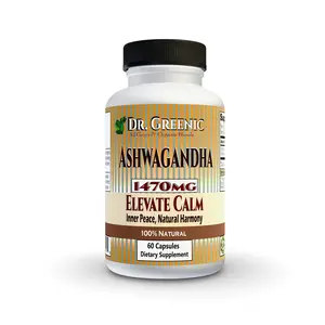 Dr. Greenic Ashwagandha 1470Mg 60 Capsules Supplement