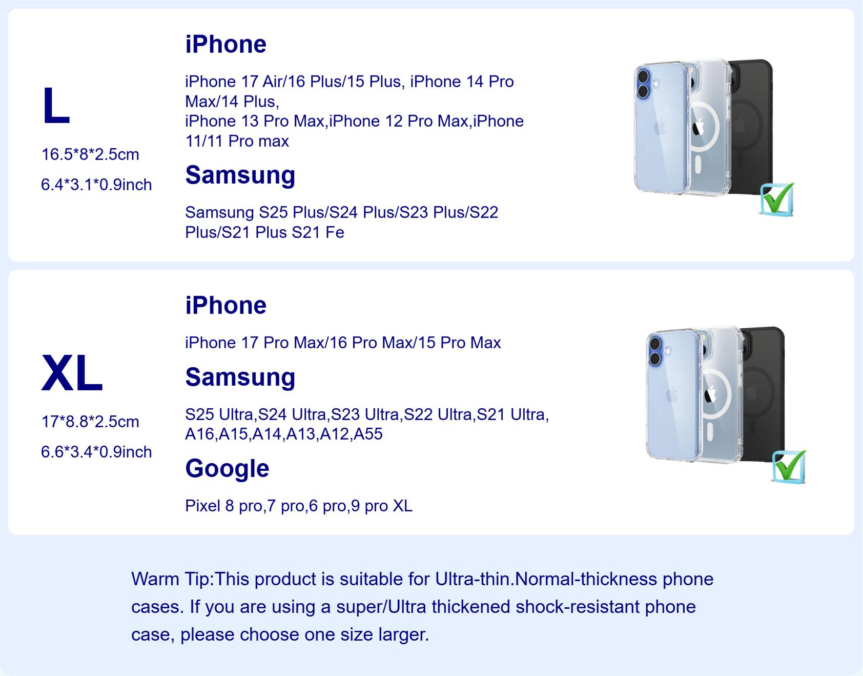 Cell Phone Holster Pouch PU Leather For Man 360°Belt Clip Card Slot Strong Magnet Carrying Perfect For Outdoor Daily Use For iPhone17/16 Pro Max/Samsung S25 Ultra/Google Pixel