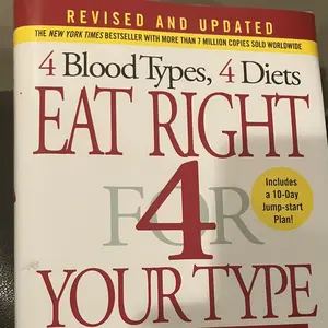 Eat right for your blood type Hard Cover