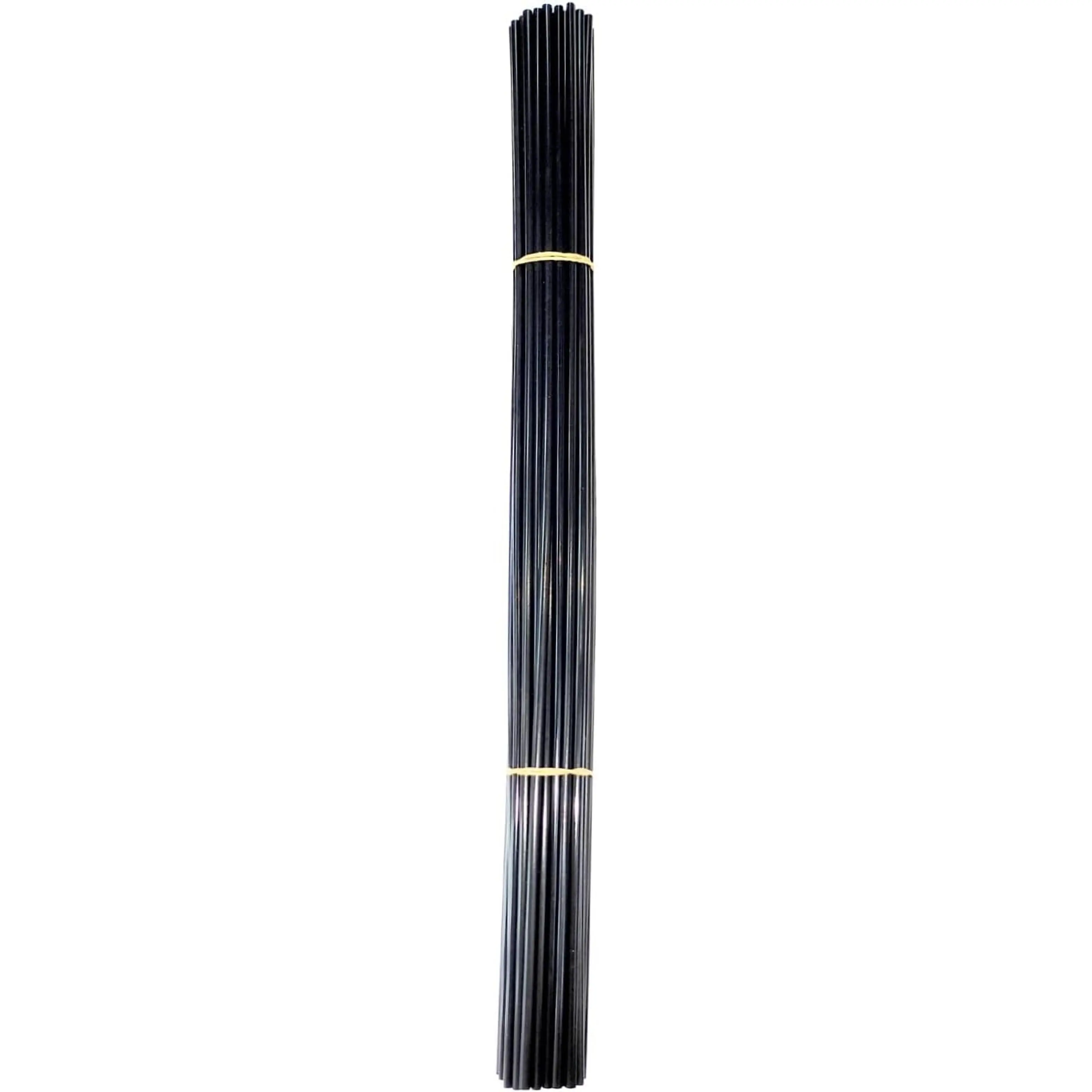 High Density Polyethylene HDPE Plastic Welding Rod, 1/8" Diameter, 52 ft., Black