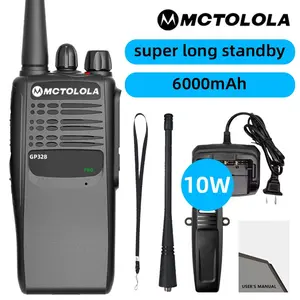 GP-328 explosion-proof handheld walkie talkie with large capacity battery and long battery life meets daily work needs. Two Way Radio is suitable for industrial wireless walkie talkies such as construction sites, natural gas plants, and fire