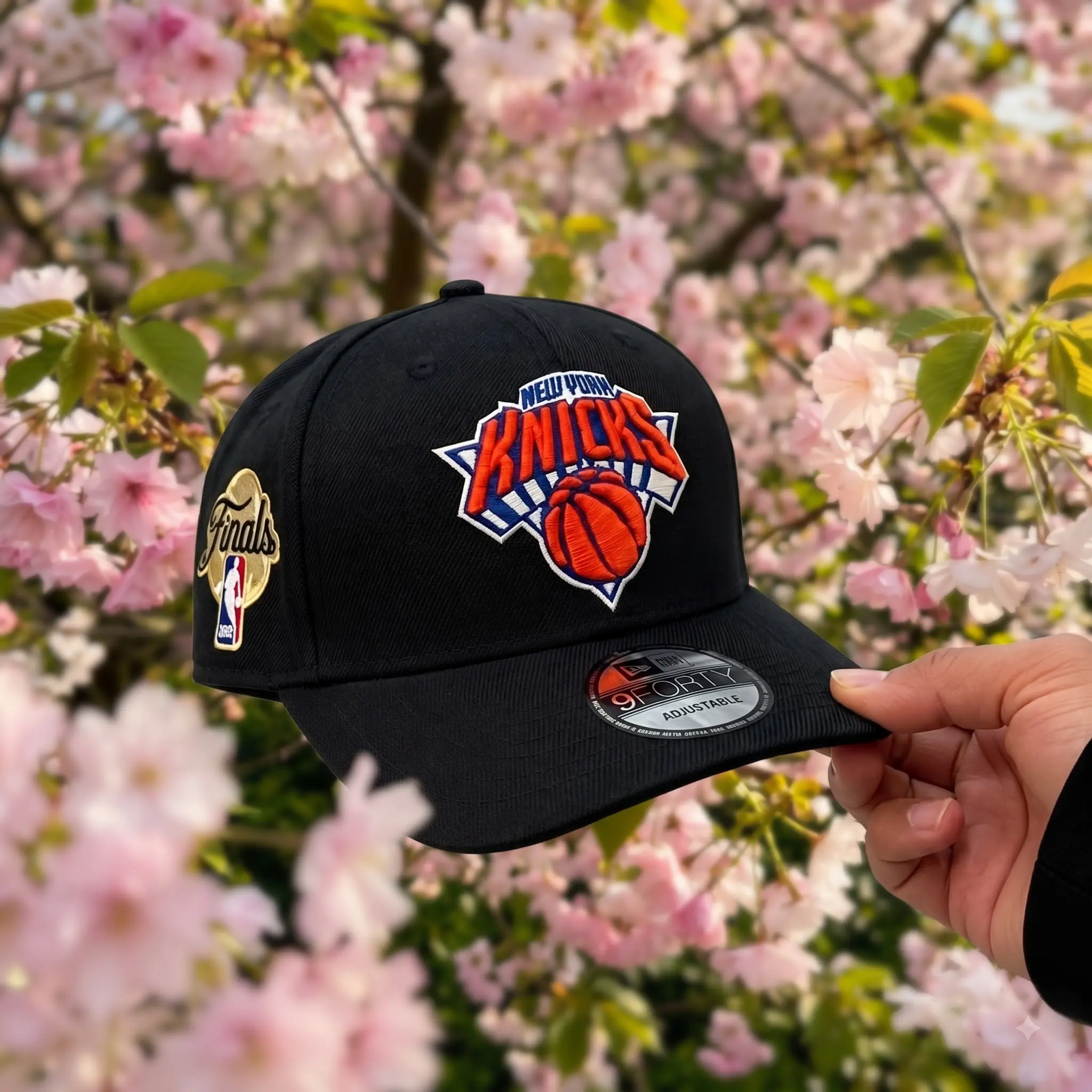 New Era 9FORTY Knicks NBA Curved Brim Snapback Hat | Unisex Gameday Headwear, idea for fan
