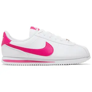 Nike Cortez Basic SL White Pink Prime GS Fashion Shoes New