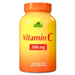 Alfa Vitamins - Vitamin C 500 mg -100 Tablets