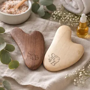 Sherry n' Berries Gua Sha Tool for Face & Body: Face Massager Tool for Lymphatic Drainage - Jaw Lifting & Anti-Aging, Relieve Pain for Women, Men, Self Care Gift