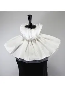 Summer Big Tent Clown Net Lace Ruff Collar Retro Exaggerated Detachable Collar Performance