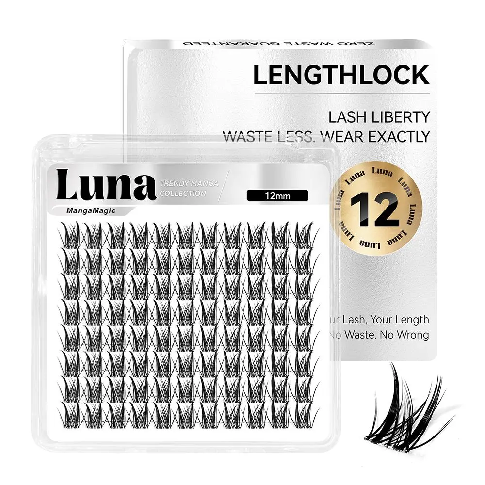Luna One-Length 12mm [lash clusters only]