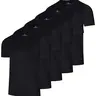 Real Essentials 5 Pack: Men's Mesh Short Sleeve V-Neck T-Shirt | Athletic Dry Fit V Neck Workout Shirt (Big & Tall Available)