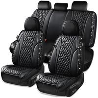 Black Diamond- Full Set Car Seat Cushion