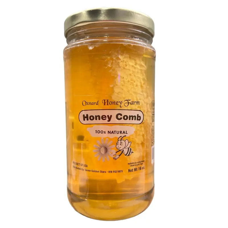 100% Natural Raw Honeycomb in Honey