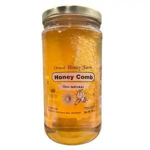 100% Natural Raw Honeycomb in Honey