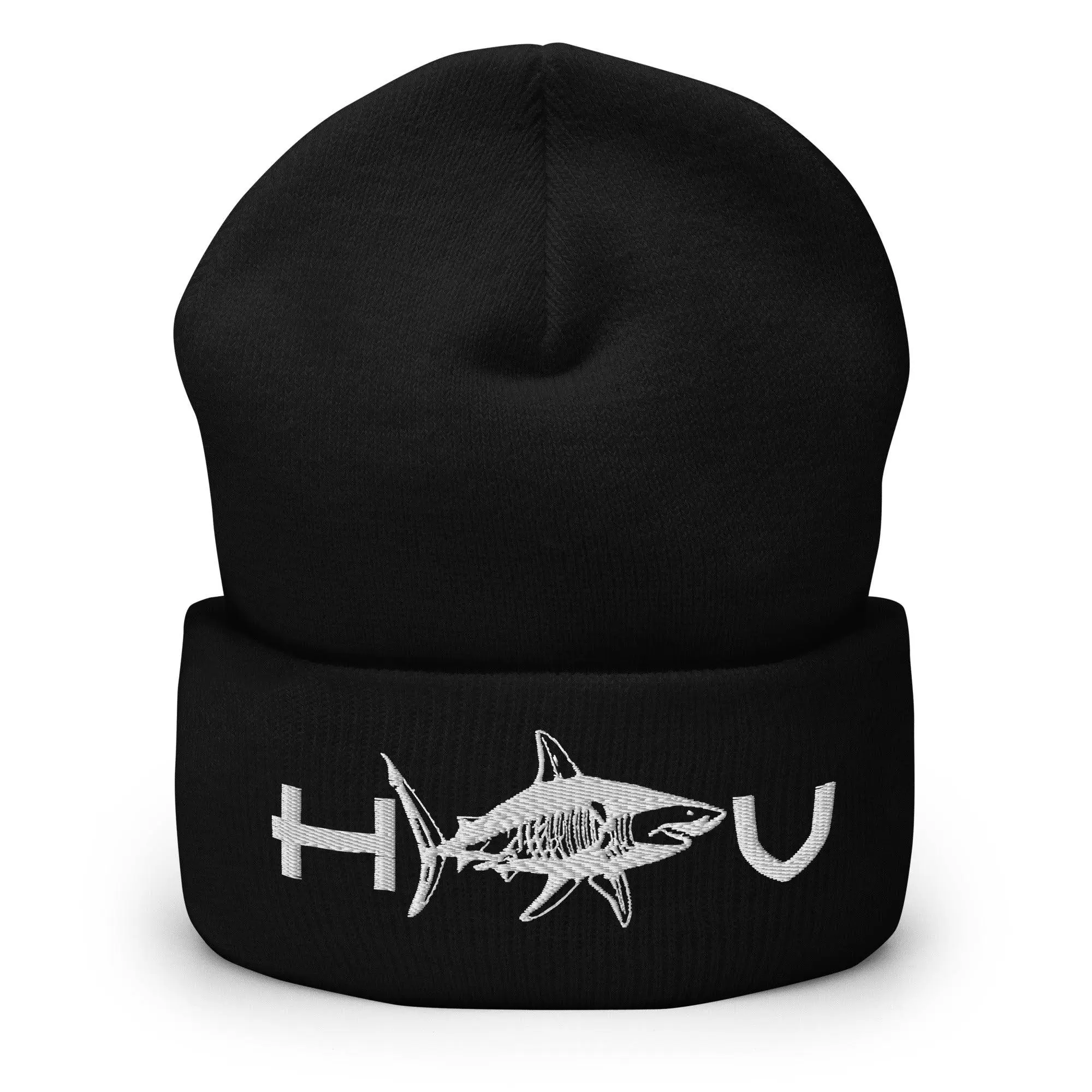 Shark Cuffed Beanie