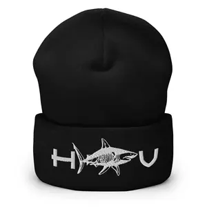 Shark Cuffed Beanie