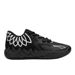 PUMA Mens X Lamelo Ball Mb.01 Lo Basketball Sneakers Shoes - Black
