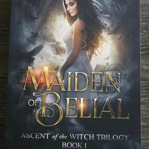 Maiden of Belial - Ascent of the Witch Trilogy - Book 1   Dark Paranormal Romance  Signed plus swag