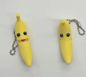 Articulated Banana Fidget Keychain 2 pack
