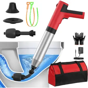 Electric Toilet Plunger Swift High  Drain Unclogger Plungers for Bathroom, Floors, Shower Heavy Duty Versatile  Toilet Clog Remover