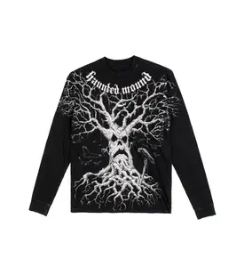 Affliction Men's Long Sleeve Shirt Haunted Mound