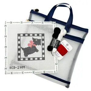 Needlepoint Canvas: Scottie Square Kit