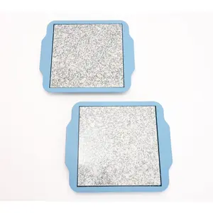 Henning Lee Set of 2 Granite Plate Warmers