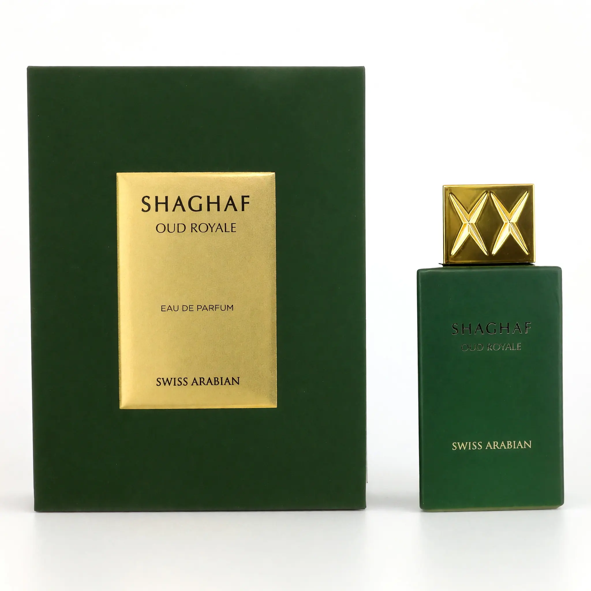 Shaghaf Oud Royale by Swiss Arabian, 2.5 oz EDP Spray for Unisex, Full Sized Unisex Fragrance, Oriental, Spray Bottle, 2.5 Fl Oz, Patchouli Base, Unisex Wear
