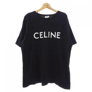 Pre-owned Celine Cotton Small Leather Goods Loose T shirt T shirt