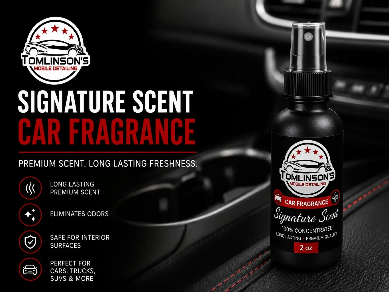 Tomlinson's Signature Scent Car Fragrance