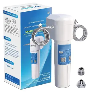 Under Sink Water Filter System, 3  or 22000 Gallons Ultra High Life NSF/ANSI 42 Certified, Removes Heavy Metals,Chlorine,Direct Connect Under Counter Drinking Water System,  Tech