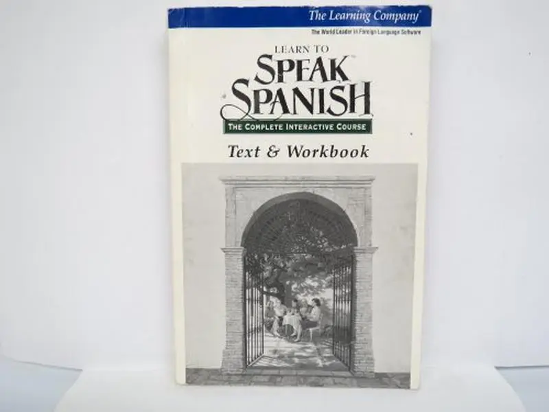 USED Book - Learn to Speak Spanish - The Complete Interactive Course by Bruno Ph.Ds Duncan (Paperback)