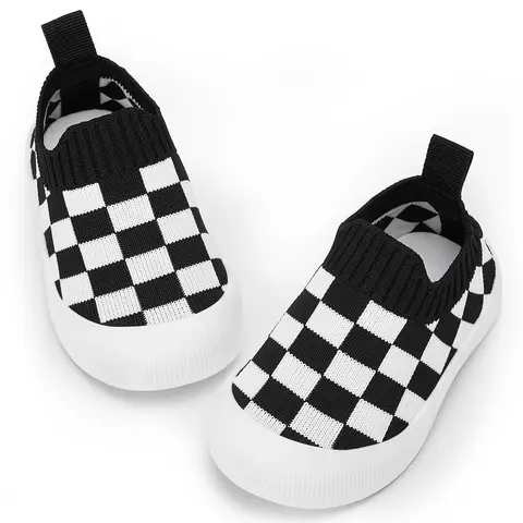Unisex Baby Toddler Soft-Soled Walking Shoes (0-3 Months Prewalker Crib Slippers) - Breathable, Lightweight, Durable, Indoor/Outdoor Baby Items for Boys & Girls (Back to School Footwear)
