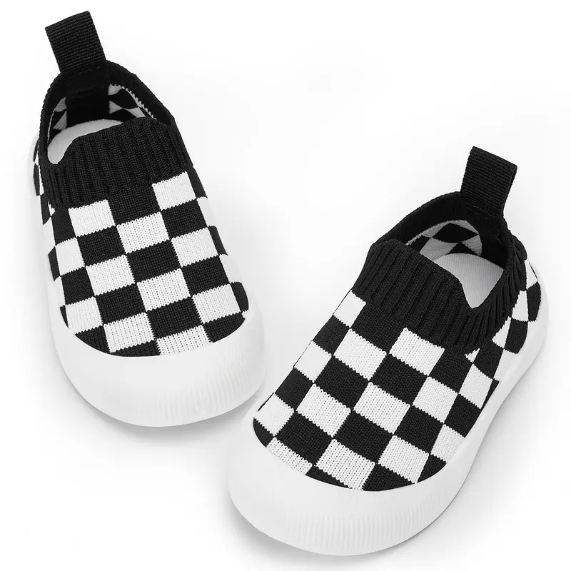 Unisex Baby Toddler Soft-Soled Walking Shoes (0-3 Months Prewalker Crib Slippers) - Breathable, Lightweight, Durable, Indoor/Outdoor Baby Items for Boys & Girls (Back to School Footwear)