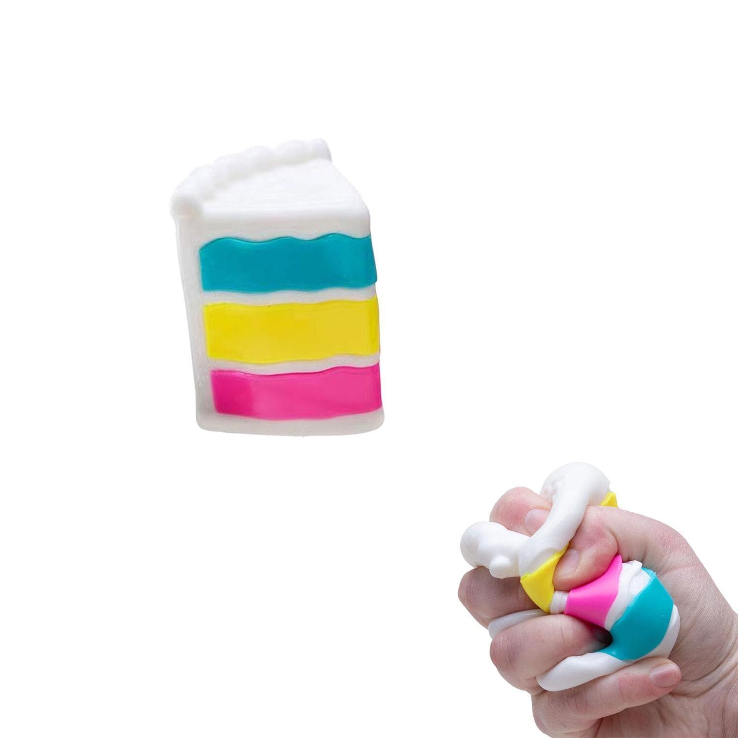 Non-Food Stress Relief Toy Squeeze Fun Two Styles Pizza Cake Mini Gift Box Sensory Plaything Ideal for Relaxing Moments