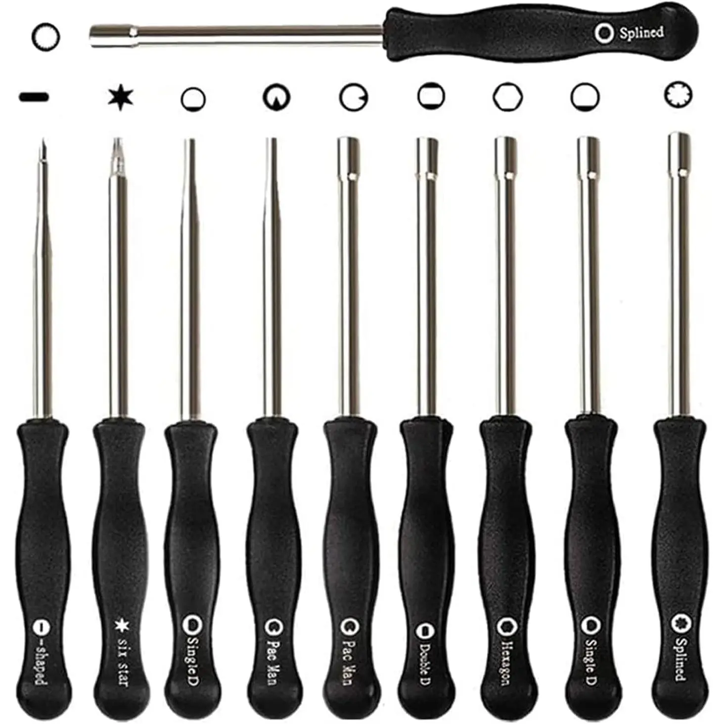 Carburetor Adjustment Tool kit Pack-of-10 for 2 Cycle Small Engine Trimmer Weedeater  Leaf Blower
