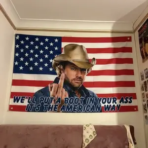 Toby Keith Red White And Blue 250th Anninersary Freedom Flag, Tepastry Flag, 4th July