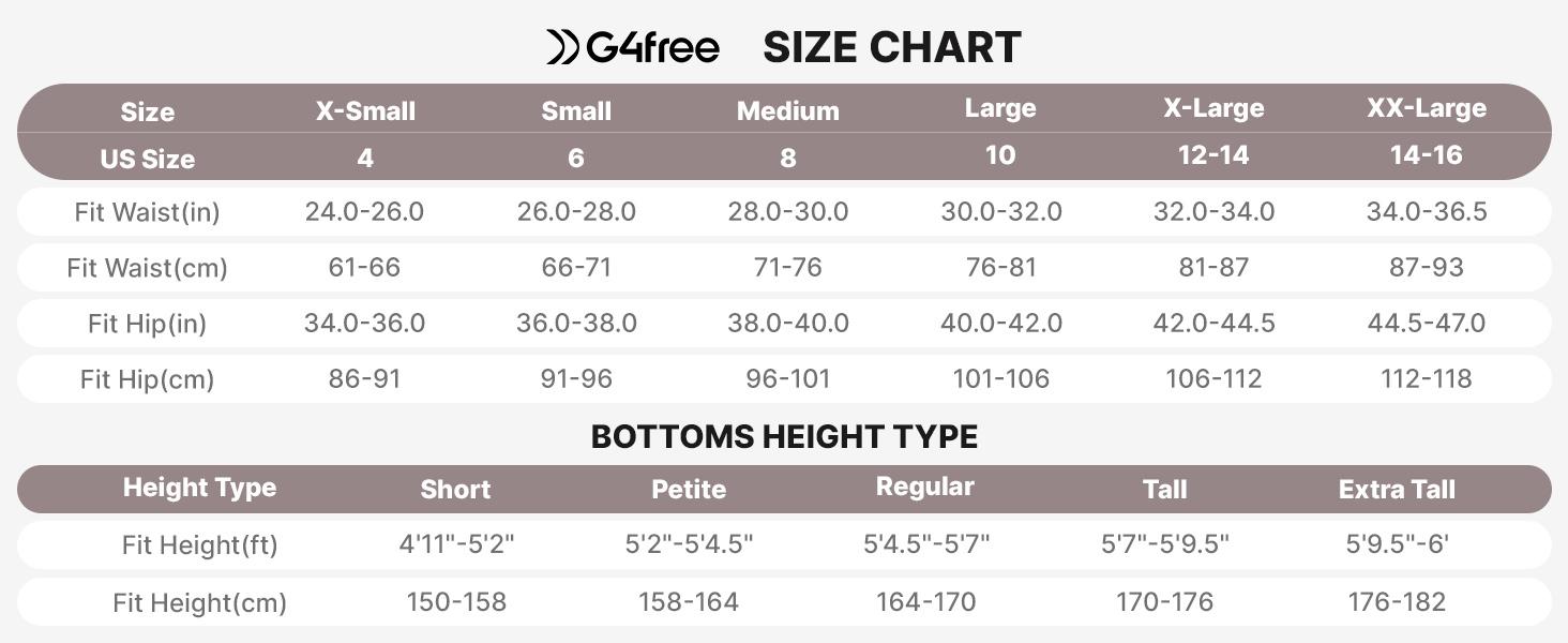 G4Free ShiftReady Women's Wide Leg Dress Yoga Pants with Pockets Dressy Casual Slacks High Waist Work Trousers