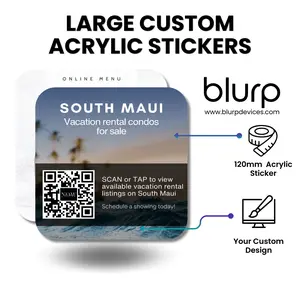 Blurp Devices - Custom NFC Acryclic Sticker