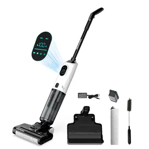 SWEEPBIRD Pro Wet and Dry Vacuum Cleaner, Cordless Hardwood Floors Cleaner for Multi-Surface Cleaning with Smart Control & Self-Cleaning System