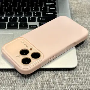 Instant 17promax liquid large window phone case suitable for IP 16 all inclusive lens 15 anti drop with AI button