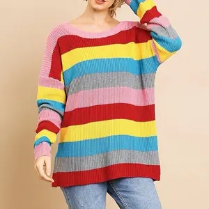 Umgee multicolored knit sweater