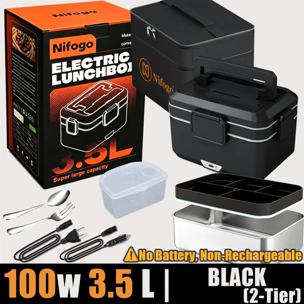 3.5L 100W Black(2-Tier)