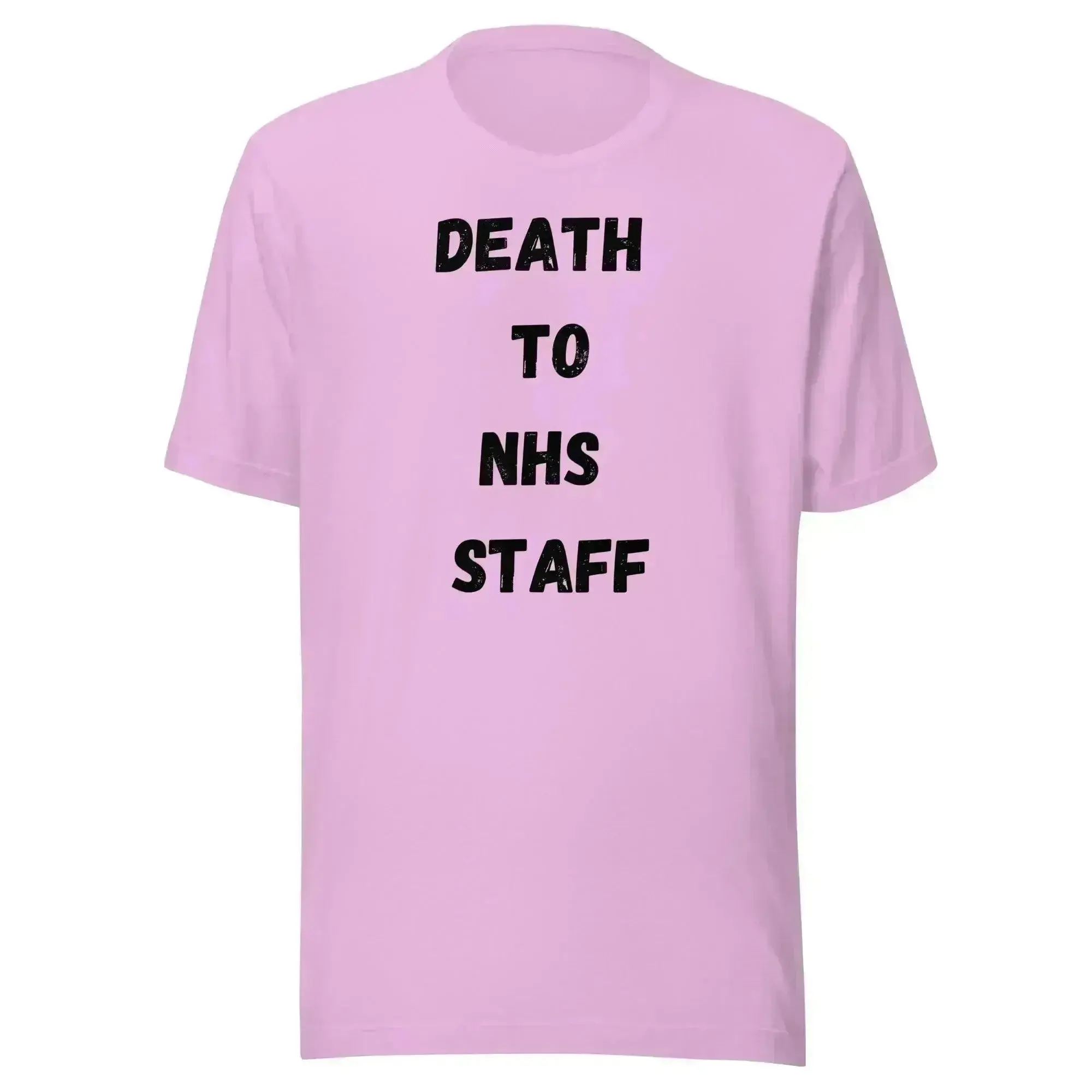Death To NHF Staff DTG Printed Short Sleeve Premium Unisex Crew Neck T-shirt.