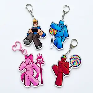 Forsaken Acrylic Keychains: 007n7, Dad Skin, Bluudud / bluedude, Coolkidd/ c00lkidd, Prettyprincess