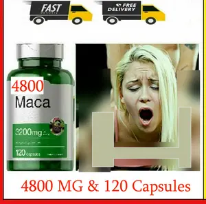 Maca Root Capsules 4800mg - 120 Pills - Red Yellow Black Maca - High Dose Extract for Men Women, gift for him her, couple gift