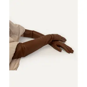 Bea Long Leather Gloves
